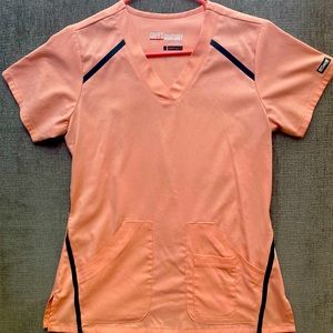 Coral Greys Anatomy Scrubs